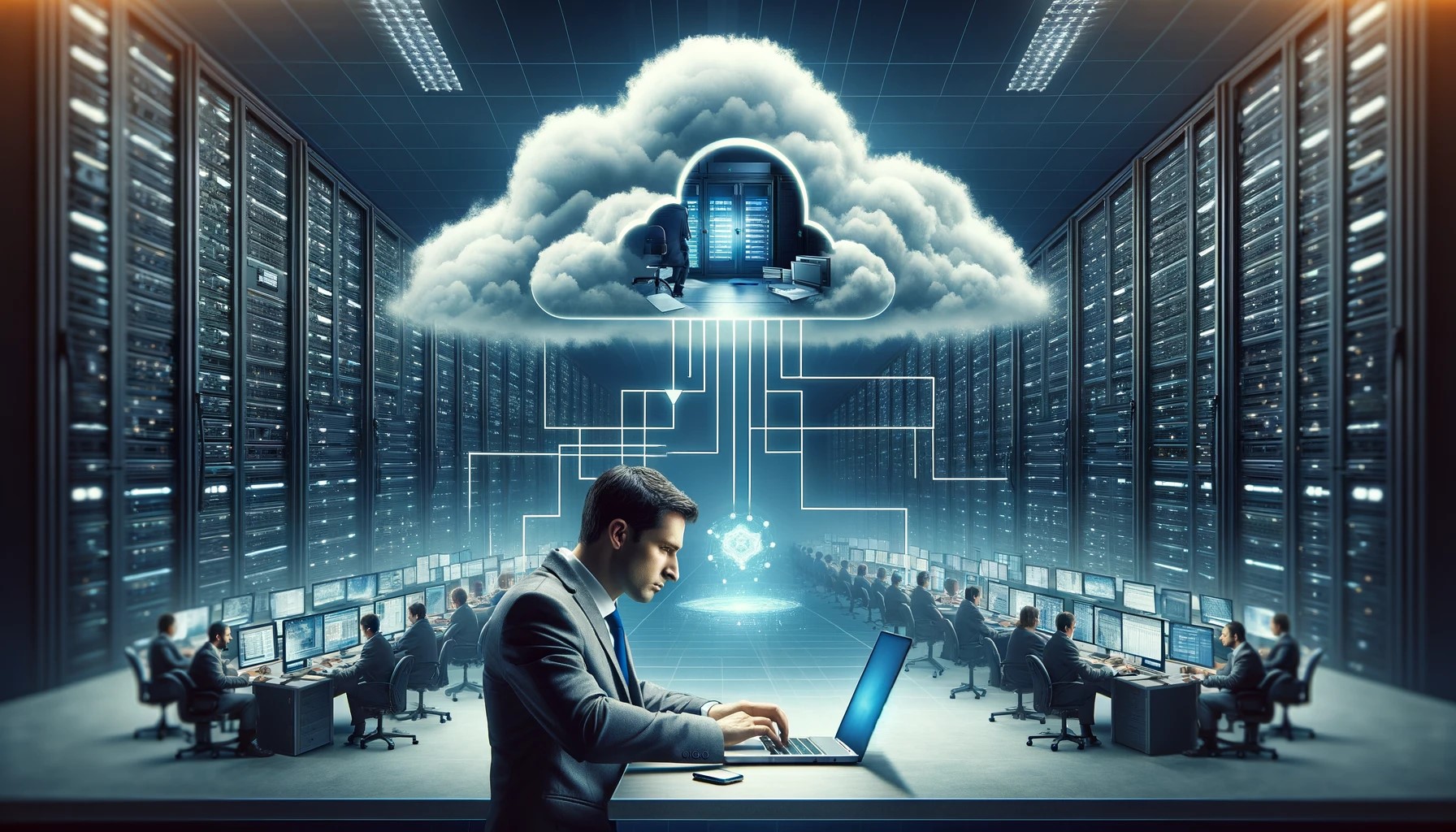 Managed secure cloud server